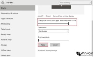mengatur ukuran huruf di windows 10 (2)
