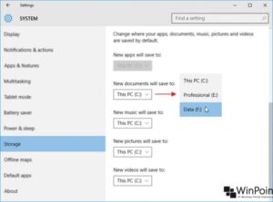 mengganti lokasi personal file (1)