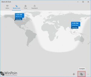 menggunakan world clock di windows 10 (4)