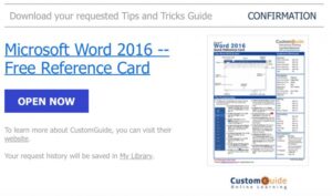 Gratis: Download Reference Card Windows 10 dan Microsoft Office 2016