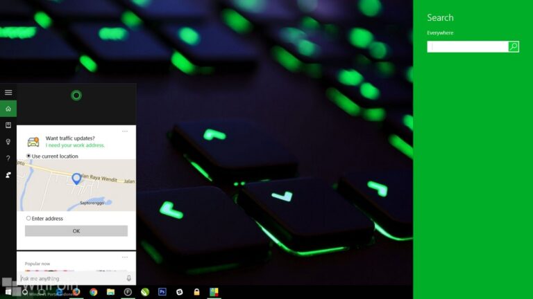 Cara Mengembalikan Search Windows 8 di Windows 10