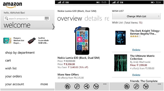 Amazon Windows Phone