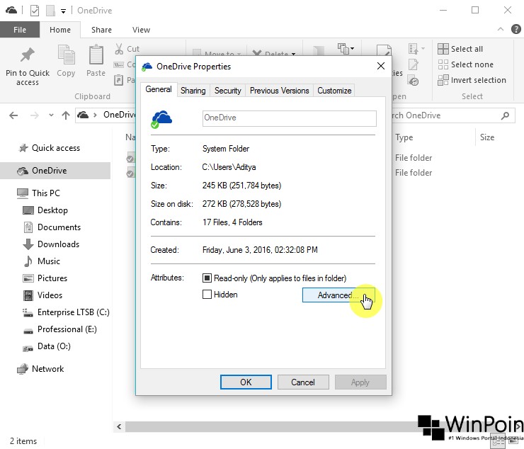 Cara Kompres Ukuran OneDrive di Windows 10 (2)