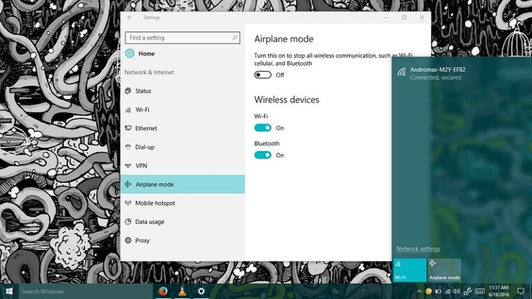 Cara Mengaktifkan atau Menon-aktifkan Airplane Mode di Windows 10 (1)