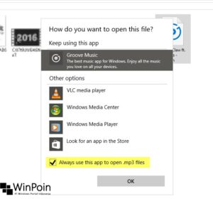 Cara Mengganti Aplikasi Default Music Player di Windows 10 (4)