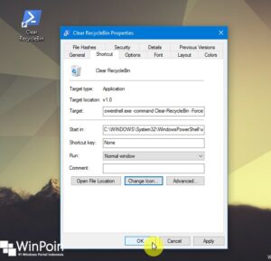 Cara Mudah Menghapus Recycle Bin dengan Sekali Klik (7)