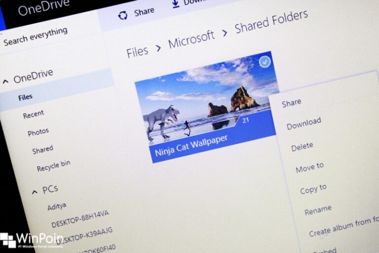 Cara Sharing File atau Folder di OneDrive (1)