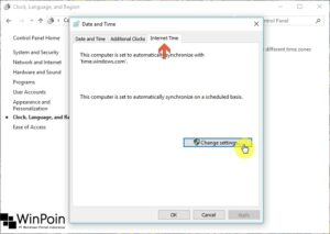 Cara Sinkronasi Waktu di Windows 10 dengan Internet Time Server (3)