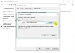 Cara Sinkronasi Waktu di Windows 10 dengan Internet Time Server (4)