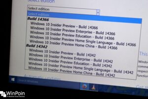 File ISO Windows 10 Insider Preview Build 14366 Telah Tersedia