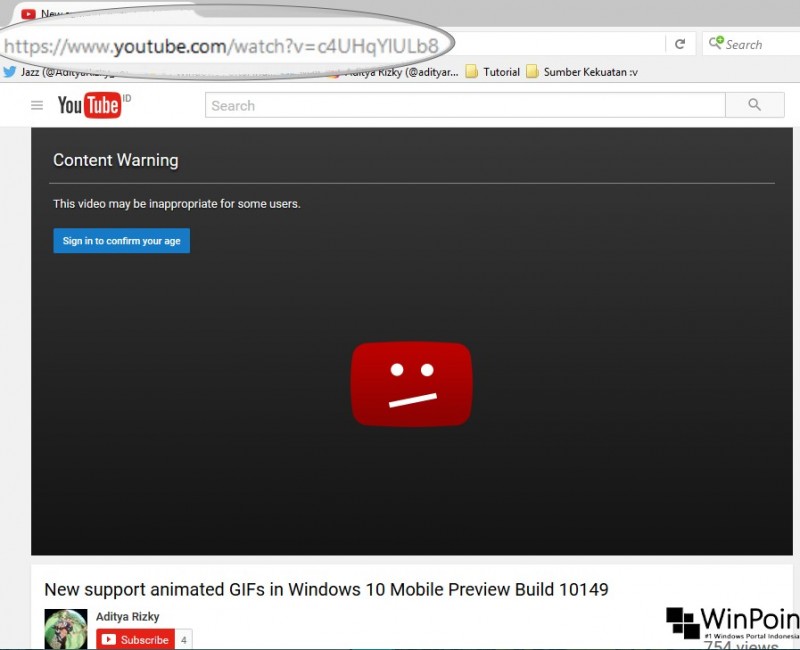 Old Trick  Cara Mudah Menonton Video yang Terblokir di YouTube tanpa Sign-In (1)