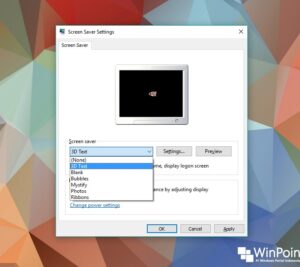 cara mengaktifkan screensaver di windows 10 (3)