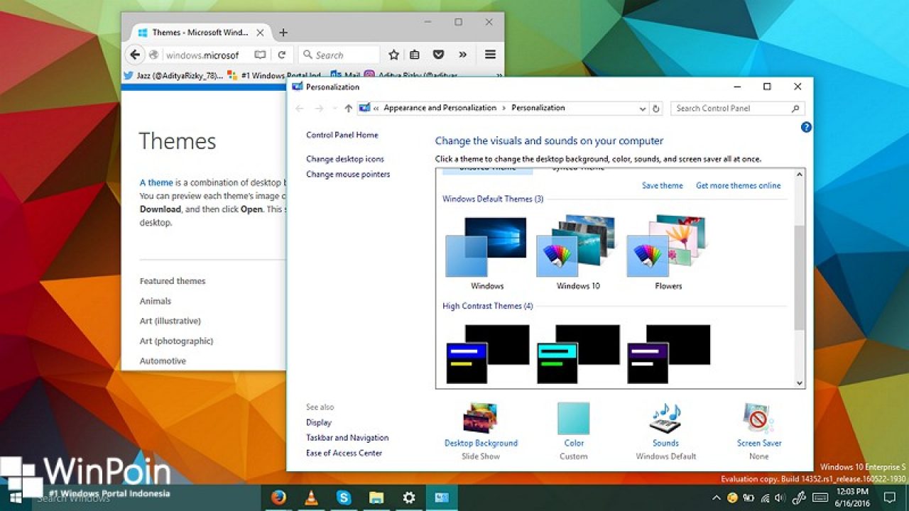 Cara Mengganti Tema Di Windows 10 Winpoin