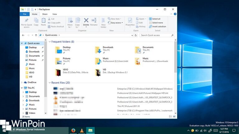 cara menghapus history Frequent Folders dan Recent Files di windows 10 (1)