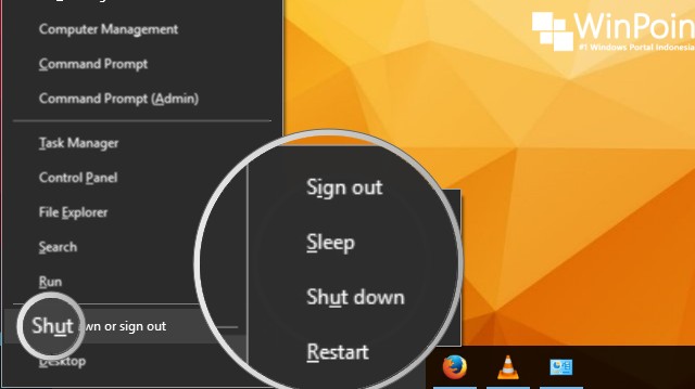 cara mudah shutdown windows dengan shutcut