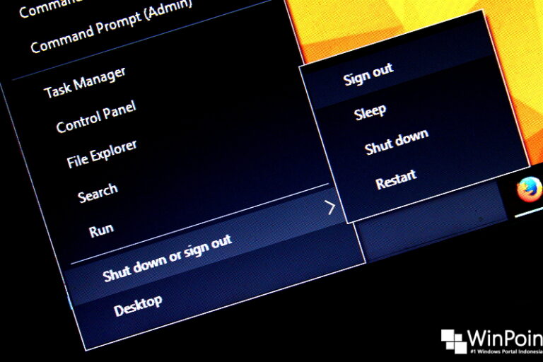 cara mudah shutdown windows dengan shutcut