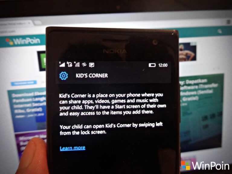 Fitur Kids Corner Dihilangkan di Windows 10 Mobile Anniversary Update