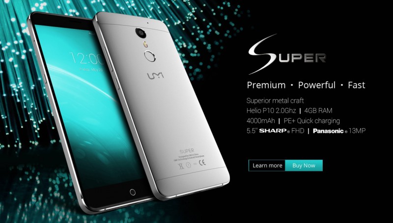 Inilah Flagship UMi Super 4G Android, Bakal Support Windows 10 Mobile Juga?