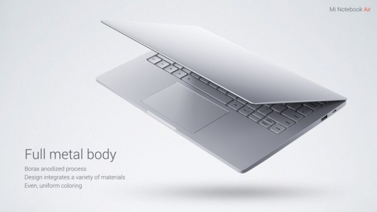 Xiaomi Resmi Memperkenalkan Mi Notebook Air