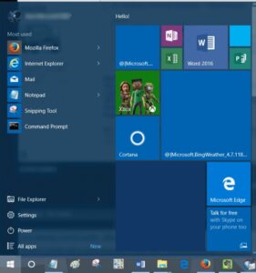 Cara Memperbaiki Blank Tile di Start Menu Windows 10