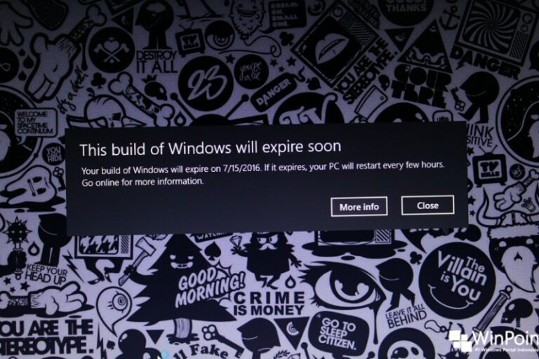 Build Windows 10 Expired Ini Dia Penjelasannya!