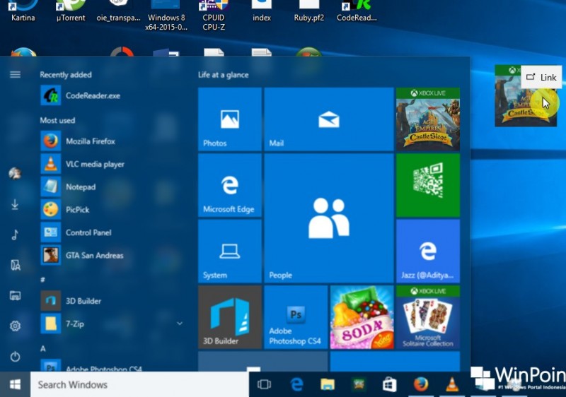 Cara Membuat Shortcut Keyboard pada Modern Apps Windows 10 (2)