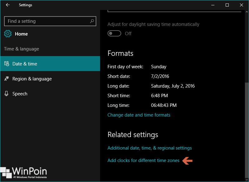 Cara Menambahkan Jam dengan Time Zone Berbeda di Windows 10 (1)