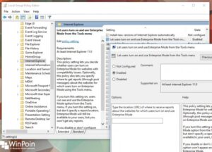 Cara Mengaktifkan Enterprise Mode di Internet Explorer Windows 10 (3)