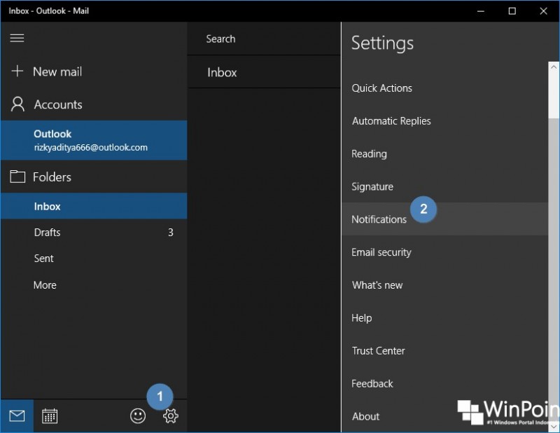 Cara Mengaktifkan Suara pada Notifikasi Mail di Windows 10 (1)