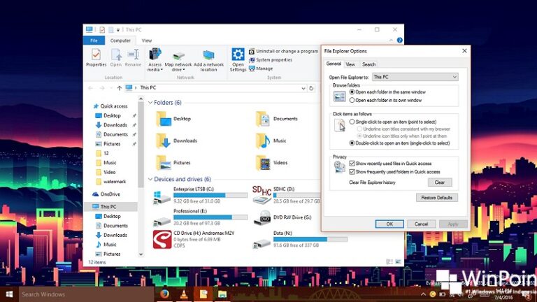 Cara Mengganti Halaman Default File Explorer Windows 10 (1)