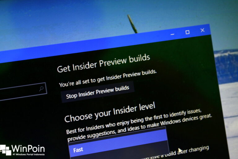 Cara Mengganti Insider Level di Windows 10