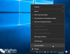 Cara Mengganti Posisi Taskbar di Windows 10 (1)