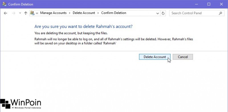 Cara Menghapus User di Windows 10 (5)