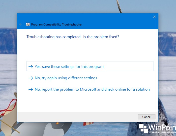 Cara Menjalankan Program Compatibility Troubleshooter di Windows 10 (9)