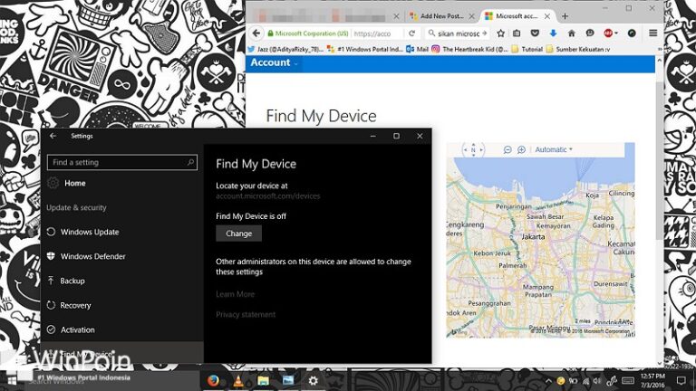 Cara Mengaktifkan Fitur Find My Device di Windows 10