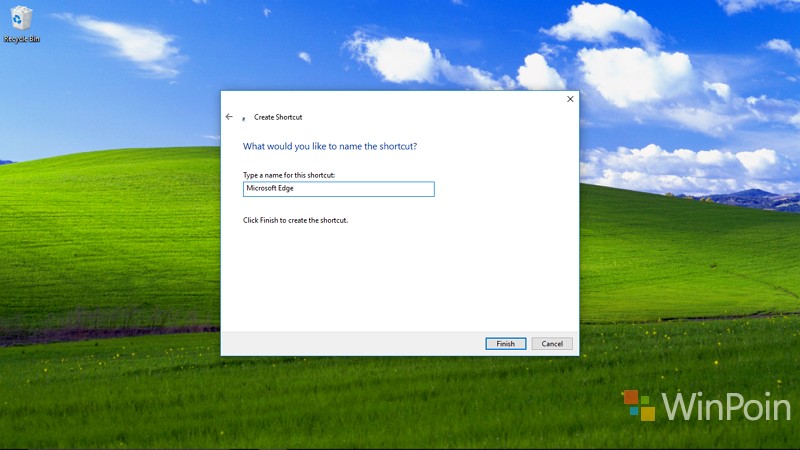 Cara Membuat Shortcut Microsoft Edge di Desktop
