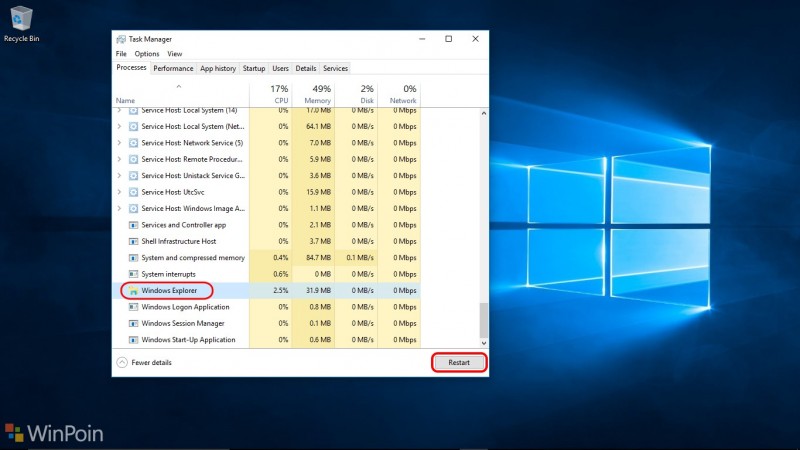 Cara Memperbaiki Blank Tile di Start Menu Windows 10