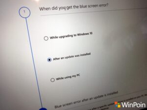 Mengatasi Blue Screen (BSOD) Windows dengan BSOD Troubleshooter