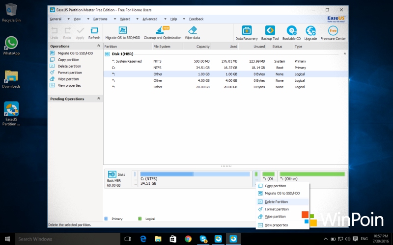 Mudahnya Mengatur Partisi Windows dengan EaseUS Partition Master