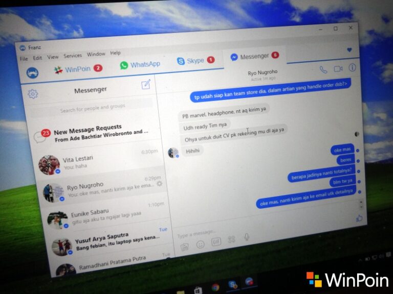 Nikmatnya Chatting Pake Franz, Semua Messenger Ngumpul Jadi Satu