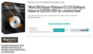 Download Software WinX DVD Ripper Platinum Senilai 525 Ribu, GRATIS!