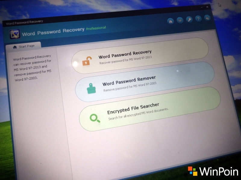 Membuka Password File MS Word dengan Word Password Recovery