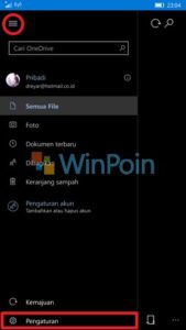 Menonaktifkan Upload Foto Otomatis ke OneDrive