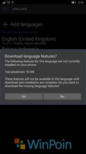 Cara Menambahkan Bahasa Lainnya di Windows 10 Mobile