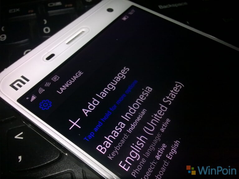 Cara Menambahkan Bahasa Lainnya di Windows 10 Mobile