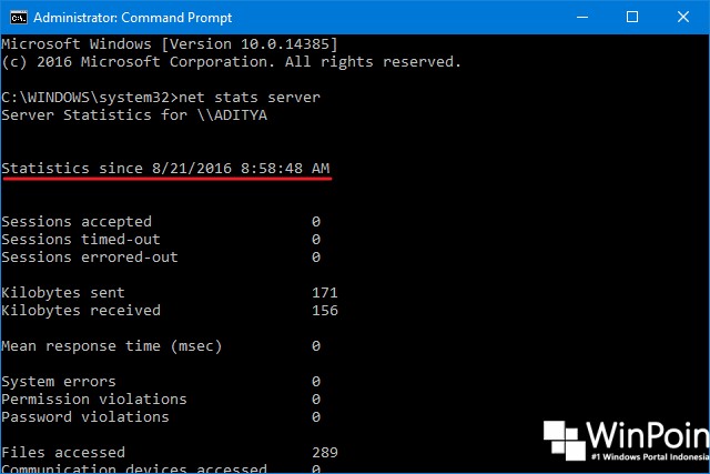 Cara Melihat System Uptime di Windows 10 (3)