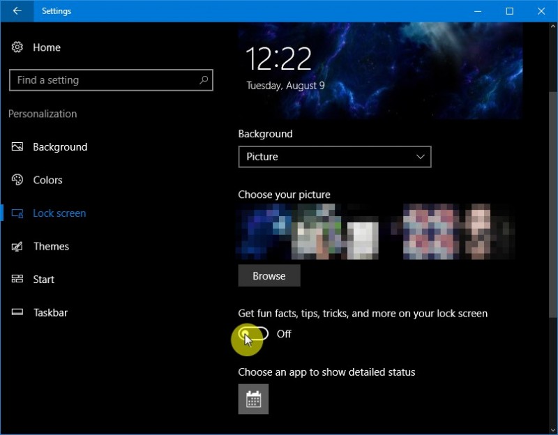 Cara Mematikan Iklan pada Lock Screen Windows 10