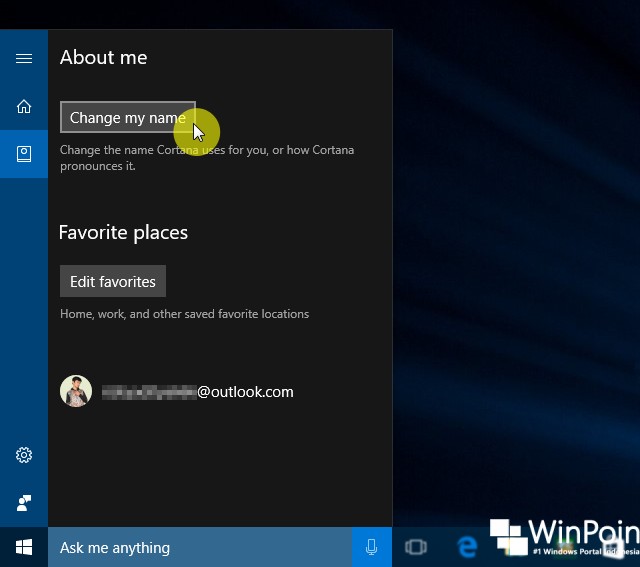 Cara Mengganti Nama Panggilan Kamu pada Cortana Windows 10 (2)