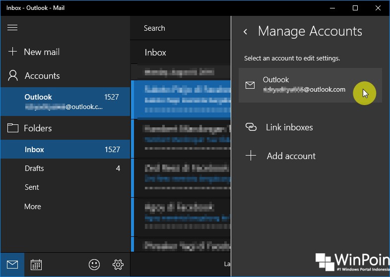 Cara Menghapus Akun Email dari Aplikasi Mail di Windows 10 (3)