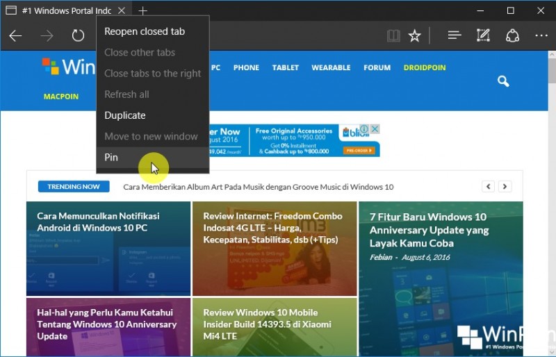 Fitur-fitur Baru pada Microsoft Edge di Windows 10 Anniversary UpdateFitur-fitur Baru pada Microsoft Edge di Windows 10 Anniversary Update (3)